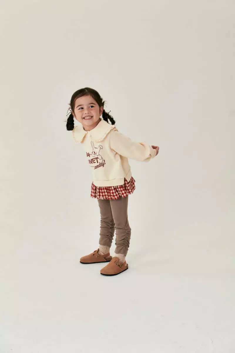 A-Market - Korean Children Fashion - #childrensboutique - Bunny Collar Tee - 12