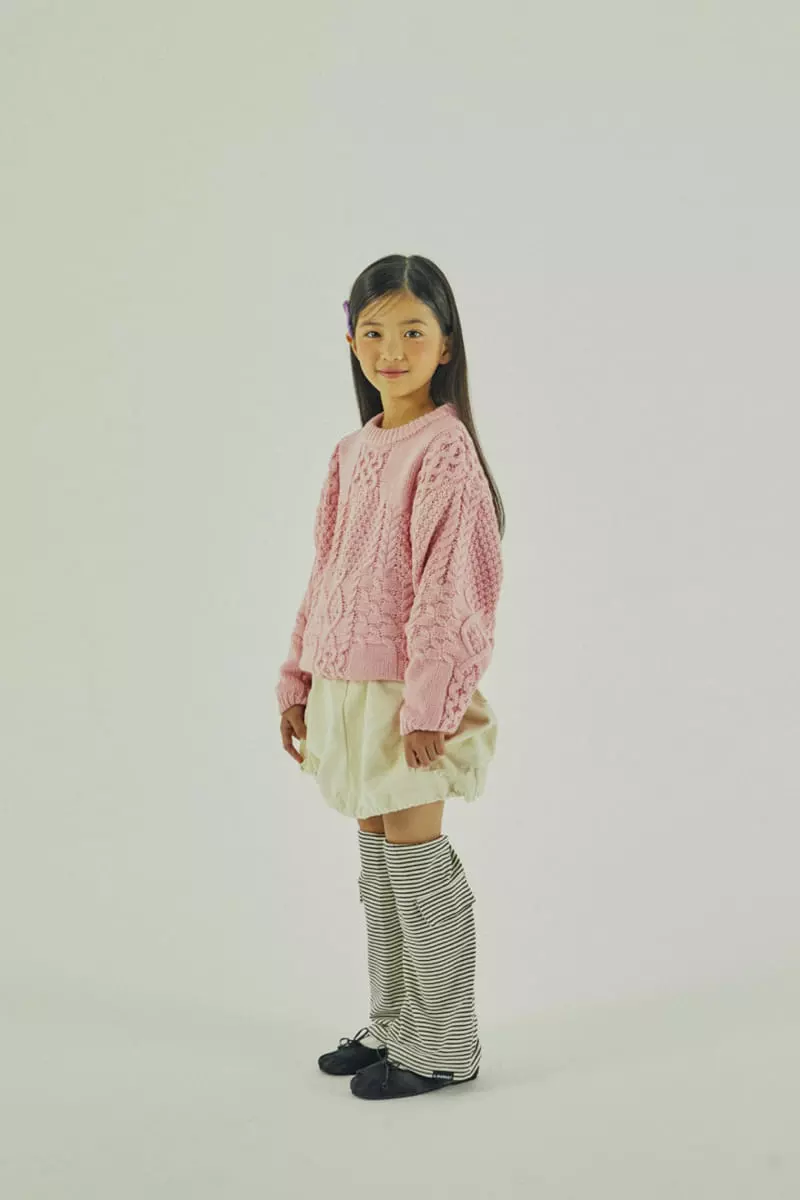 A-Market - Korean Children Fashion - #designkidswear - Stripes Foot Toshi - 2