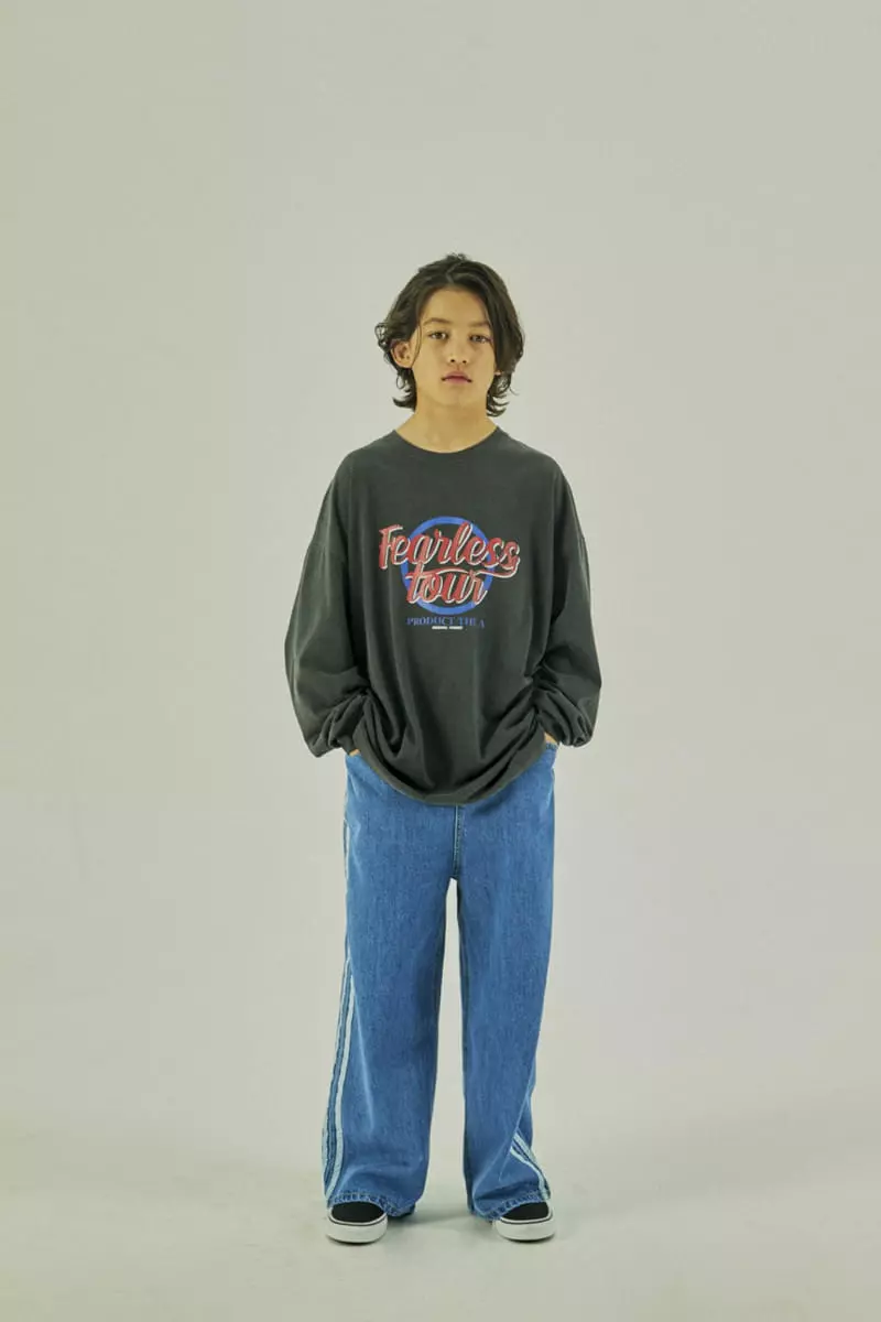 A-Market - Korean Children Fashion - #designkidswear - Pigment Washing Box Tee