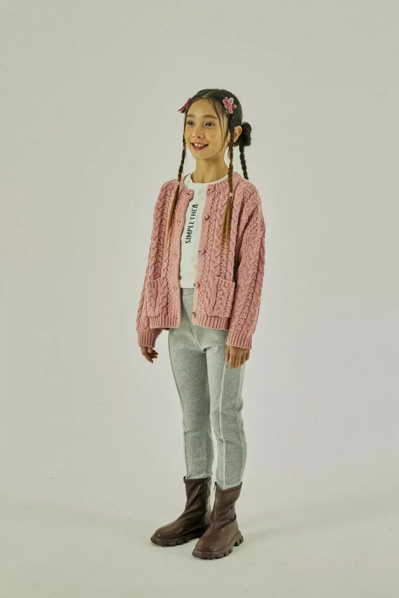 A-Market - Korean Children Fashion - #discoveringself - Rib Leggings - 3