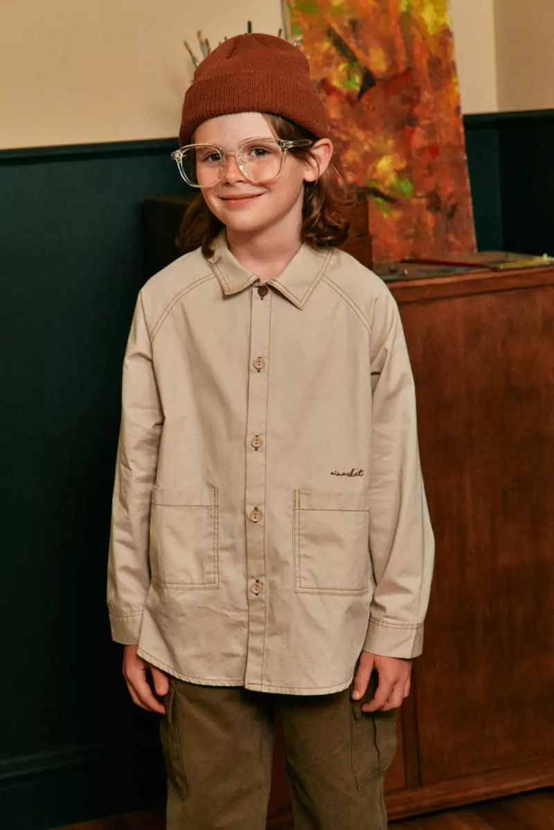 A-Market - Korean Children Fashion - #discoveringself - Ovverfit Stitch Tee - 8