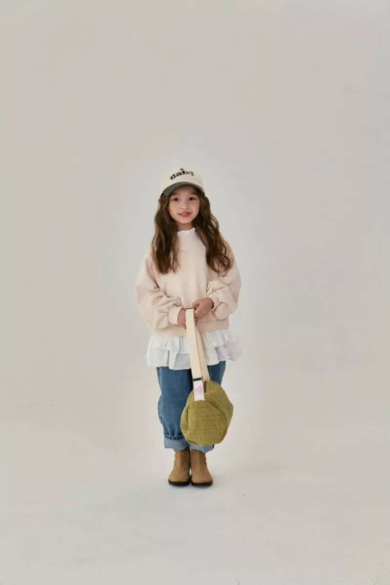 A-Market - Korean Children Fashion - #fashionkids - Layered Sweatshirt - 2