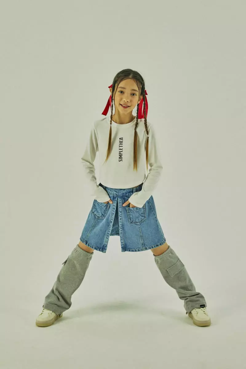 A-Market - Korean Children Fashion - #fashionkids - Pocket Wrap Skirt - 11