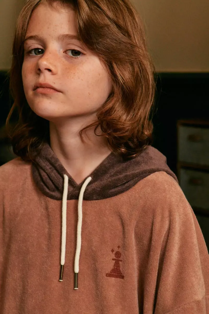 A-Market - Korean Children Fashion - #fashionkids - Chess Terry Hoody Tee - 2