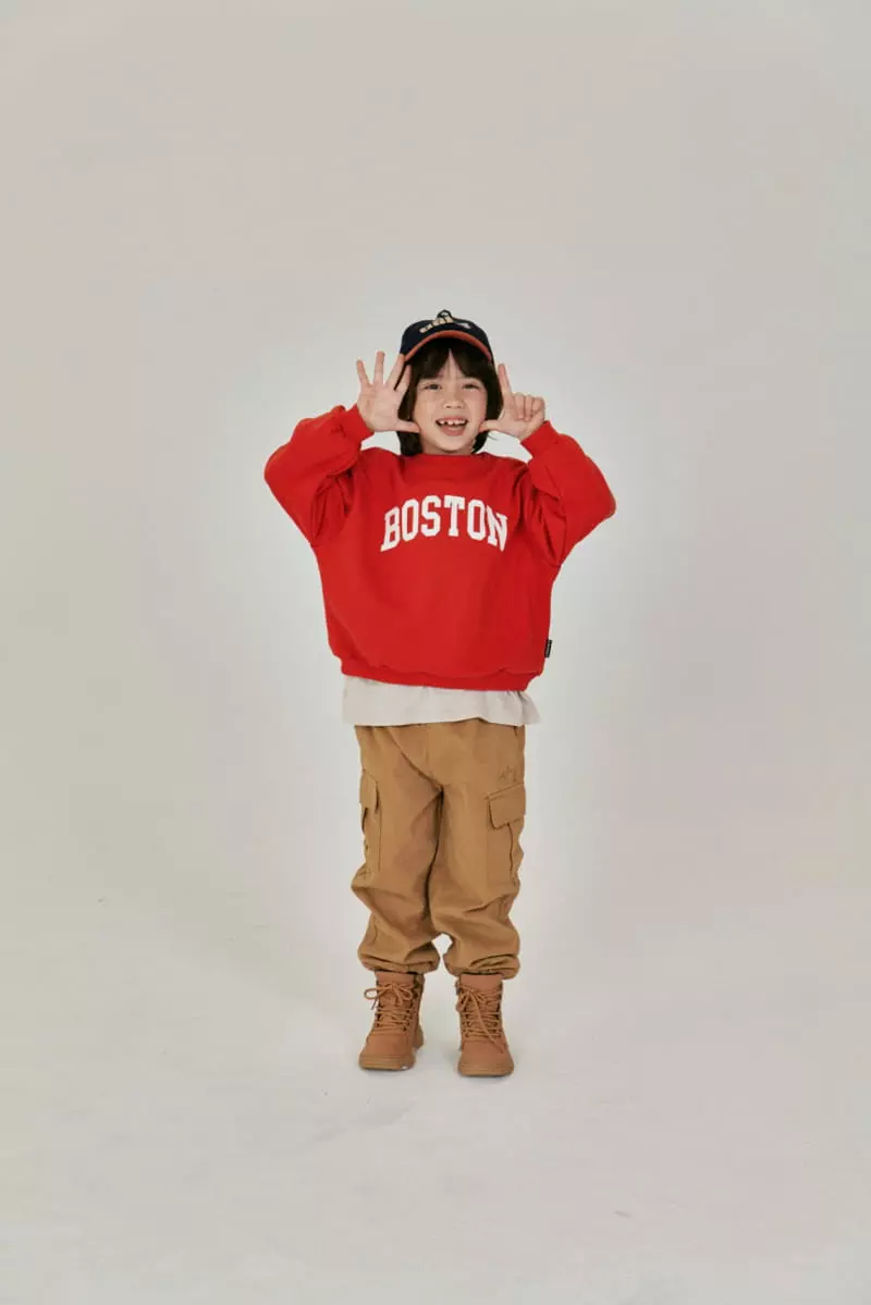 A-Market - Korean Children Fashion - #kidzfashiontrend - Boston Sweatshirt - 9