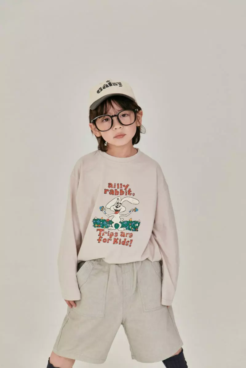 A-Market - Korean Children Fashion - #littlefashionista - Rabbit Tee - 2