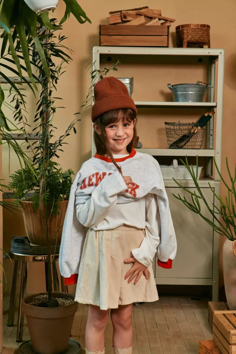 A-Market - Korean Children Fashion - #littlefashionista - New York Sweatshirt - 3