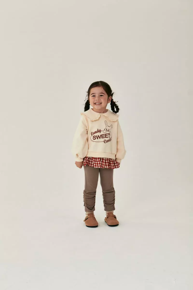 A-Market - Korean Children Fashion - #littlefashionista - Shirring Leggings - 10