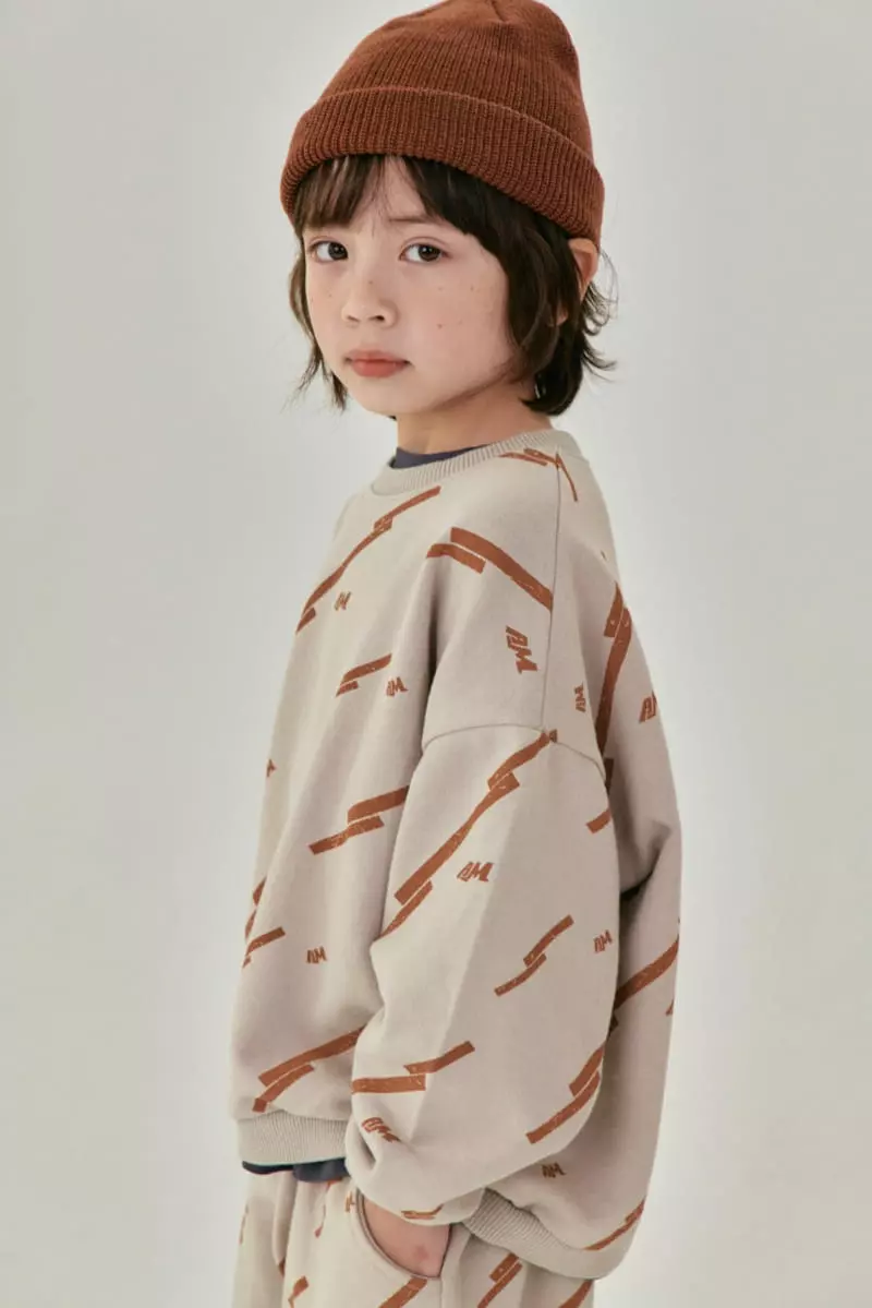 A-Market - Korean Children Fashion - #magicofchildhood - AM Sweat Top Bottom Set - 6
