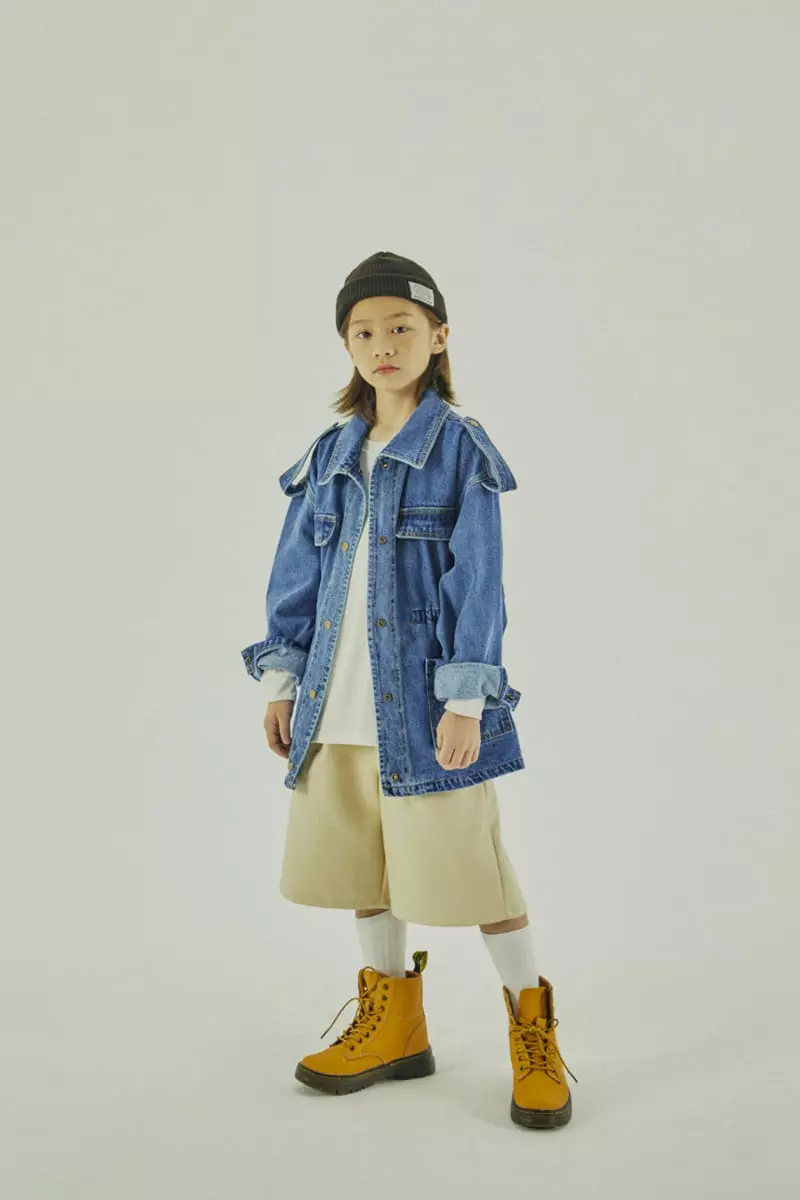 A-Market - Korean Children Fashion - #magicofchildhood - Denim Jackett - 5