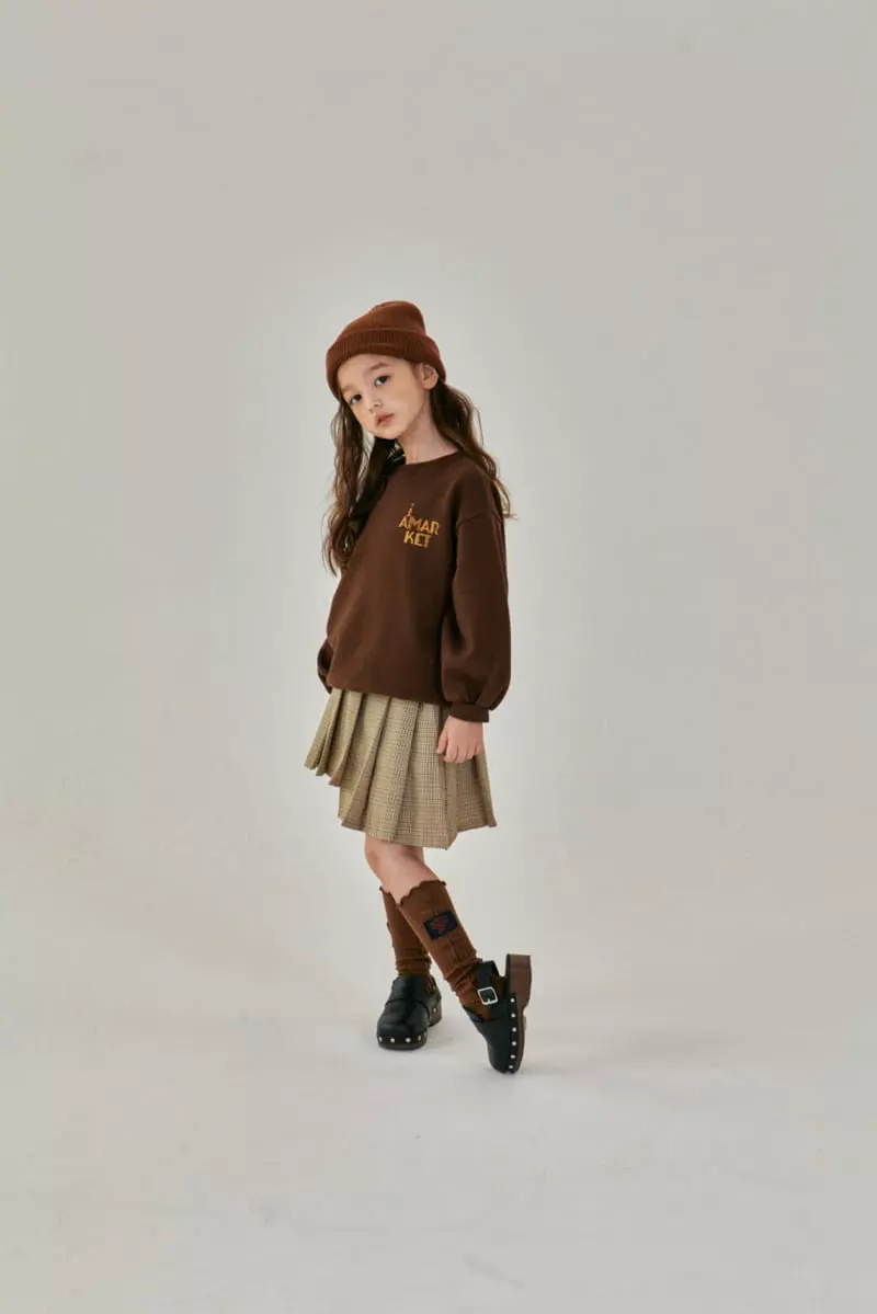 A-Market - Korean Children Fashion - #magicofchildhood - Chess Sweatshirt - 3