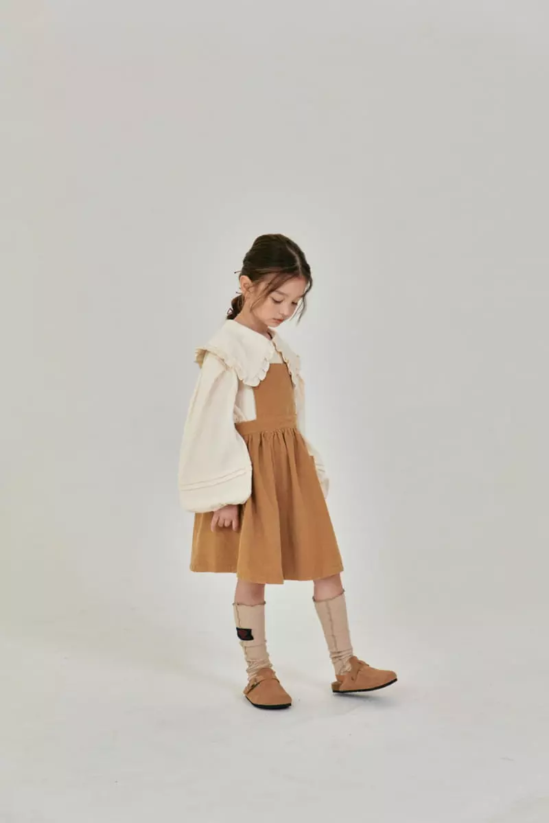 A-Market - Korean Children Fashion - #minifashionista - A Collar Blouse - 5