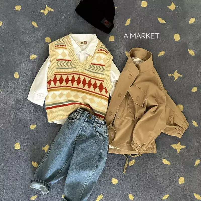A-Market - Korean Children Fashion - #minifashionista - 504  Jeans - 11