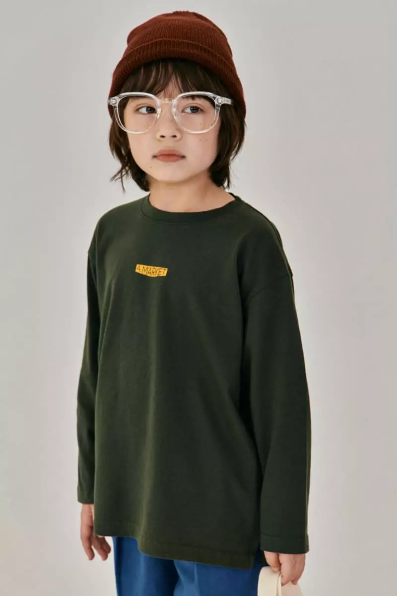 A-Market - Korean Children Fashion - #minifashionista - OB Fit Long Tee - 3
