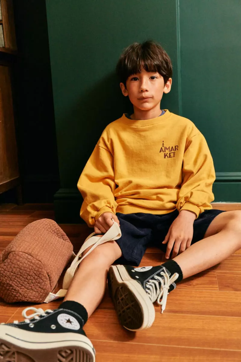 A-Market - Korean Children Fashion - #prettylittlegirls - Chess Sweatshirt - 5