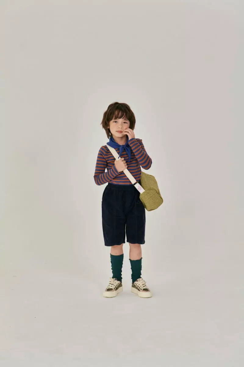A-Market - Korean Children Fashion - #minifashionista - Stripes TEe - 4