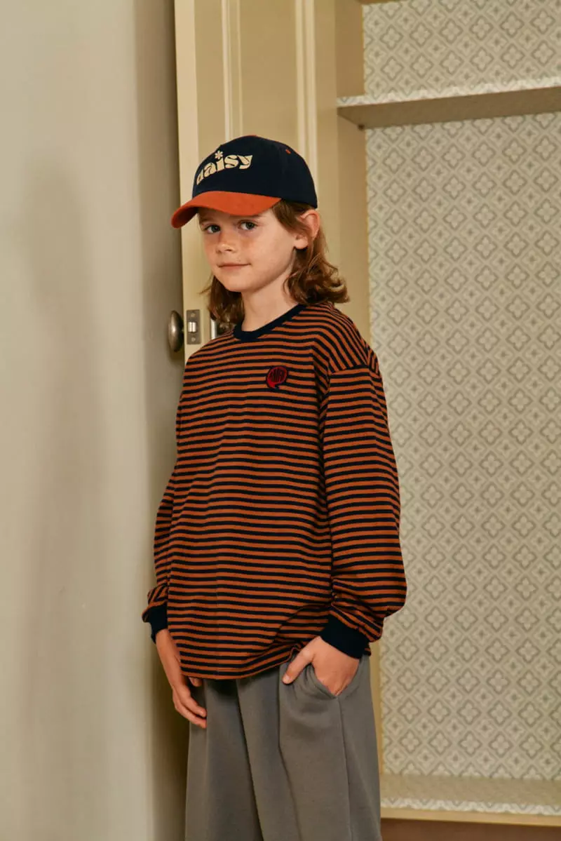 A-Market - Korean Children Fashion - #todddlerfashion - Comma Stripes Tee - 4