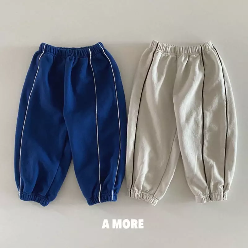 A More - Korean Children Fashion - #kidsshorts - Two Stripes Pants