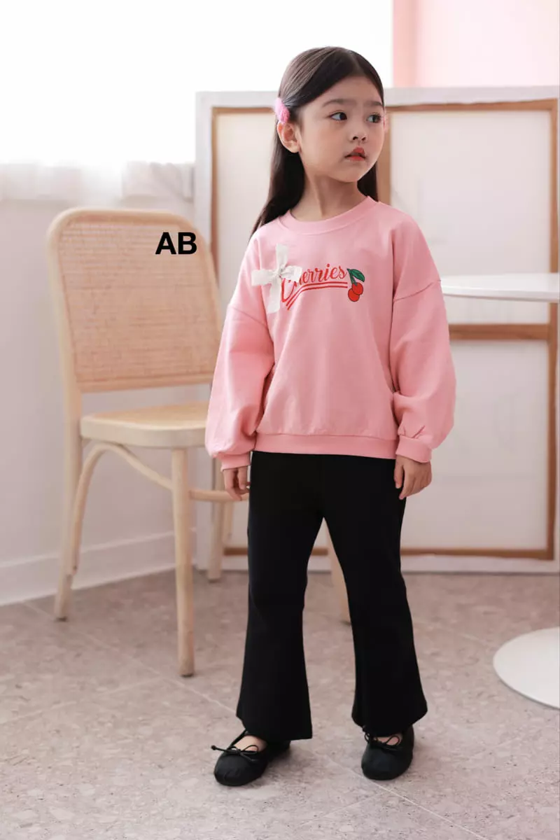 Ab - Korean Children Fashion - #childrensboutique - Cherry Sweatshirt - 8