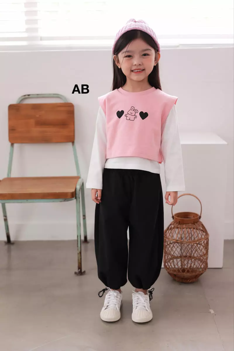 Ab - Korean Children Fashion - #childofig - Heart Rabbit Vest - 4