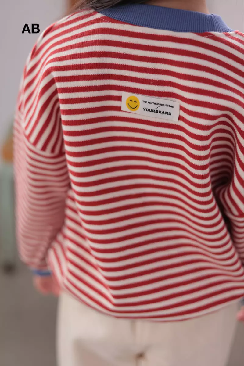Ab - Korean Children Fashion - #discoveringself - Smile Color Sweatshirt - 5