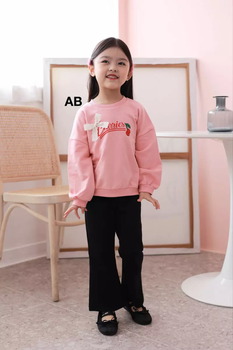 Ab - Korean Children Fashion - #discoveringself - Cherry Sweatshirt - 10