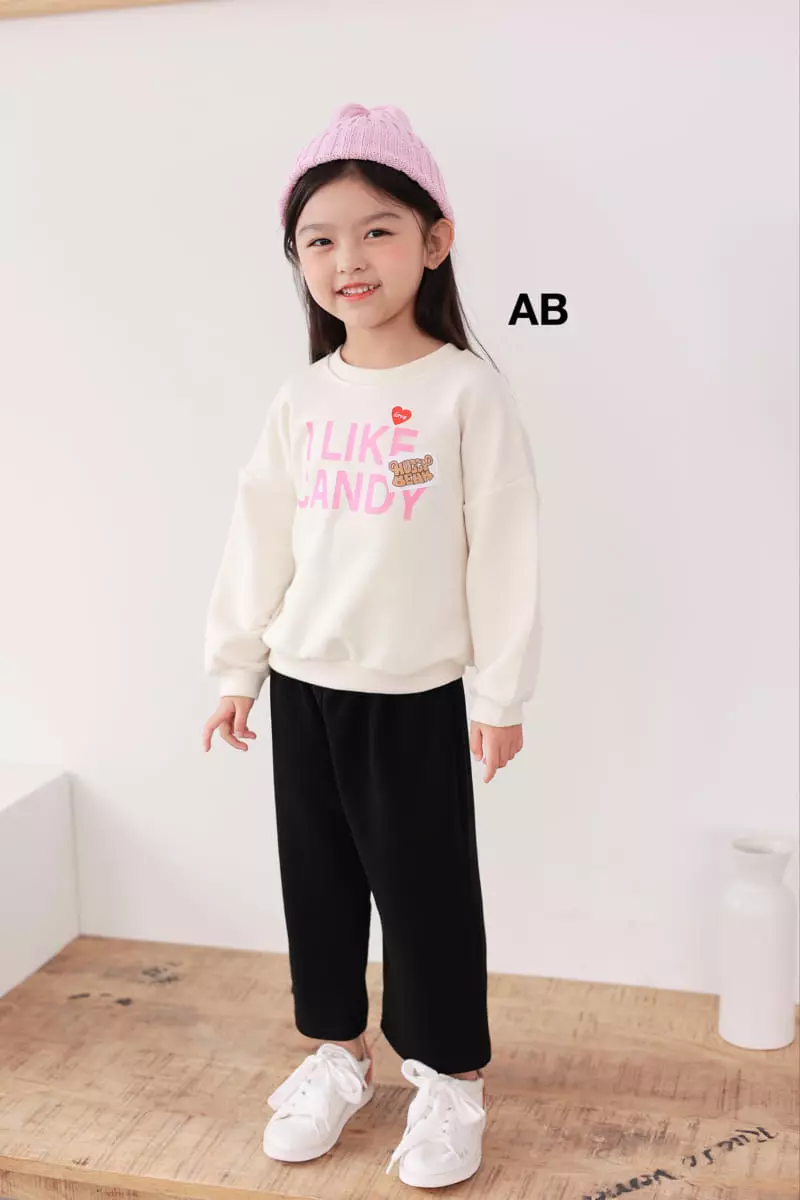 Ab - Korean Children Fashion - #kidsshorts - Candy Sweatshirt - 8