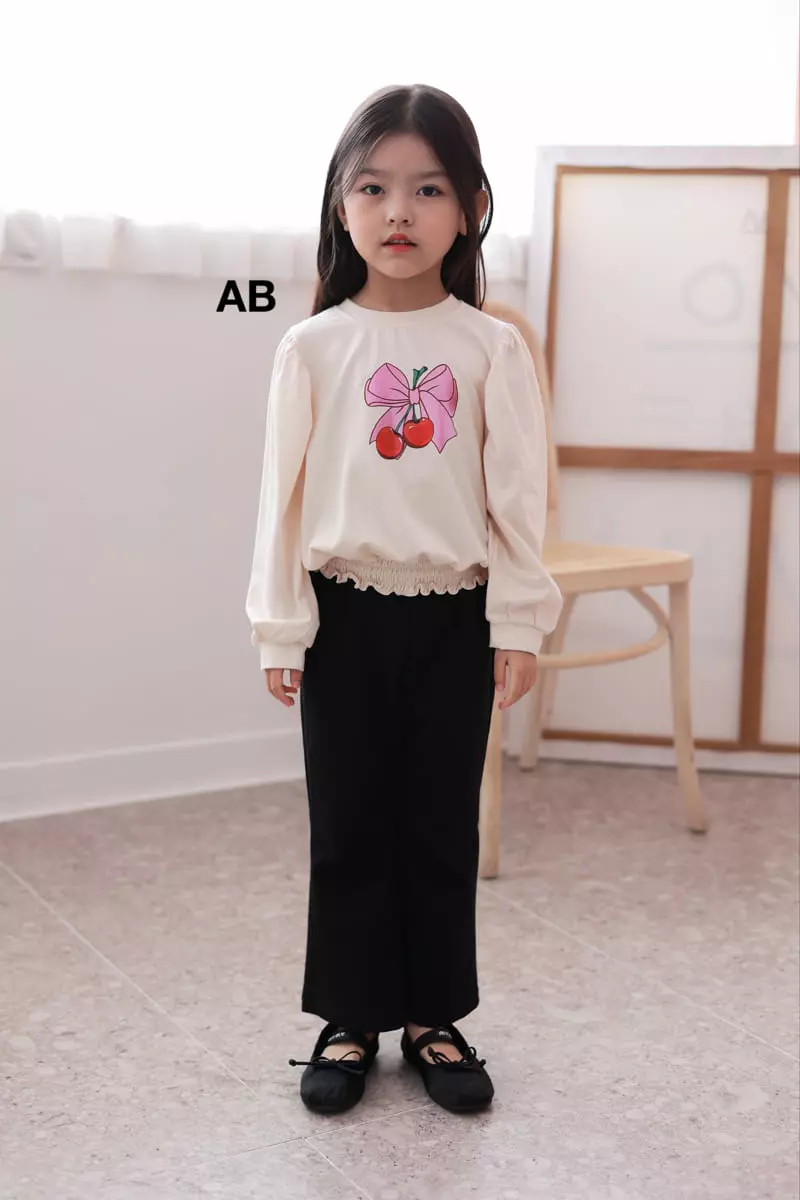 Ab - Korean Children Fashion - #kidzfashiontrend - Smocked Tee - 12