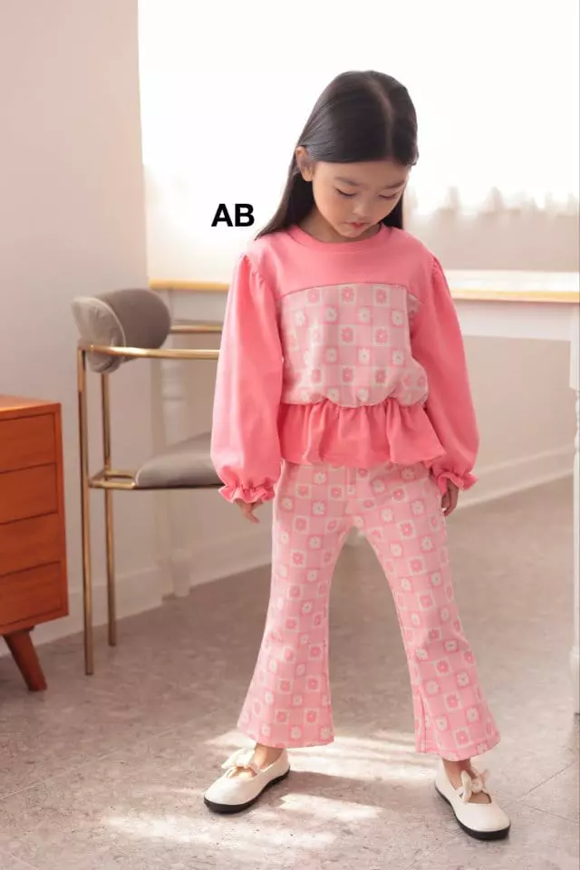 Ab - Korean Children Fashion - #magicofchildhood - Daisy Top Bottom Set - 7