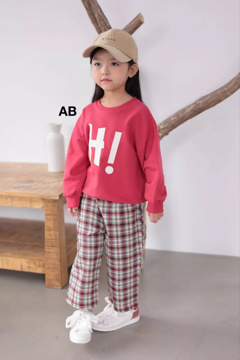 Ab - Korean Children Fashion - #magicofchildhood - English Sweatshirt - 9