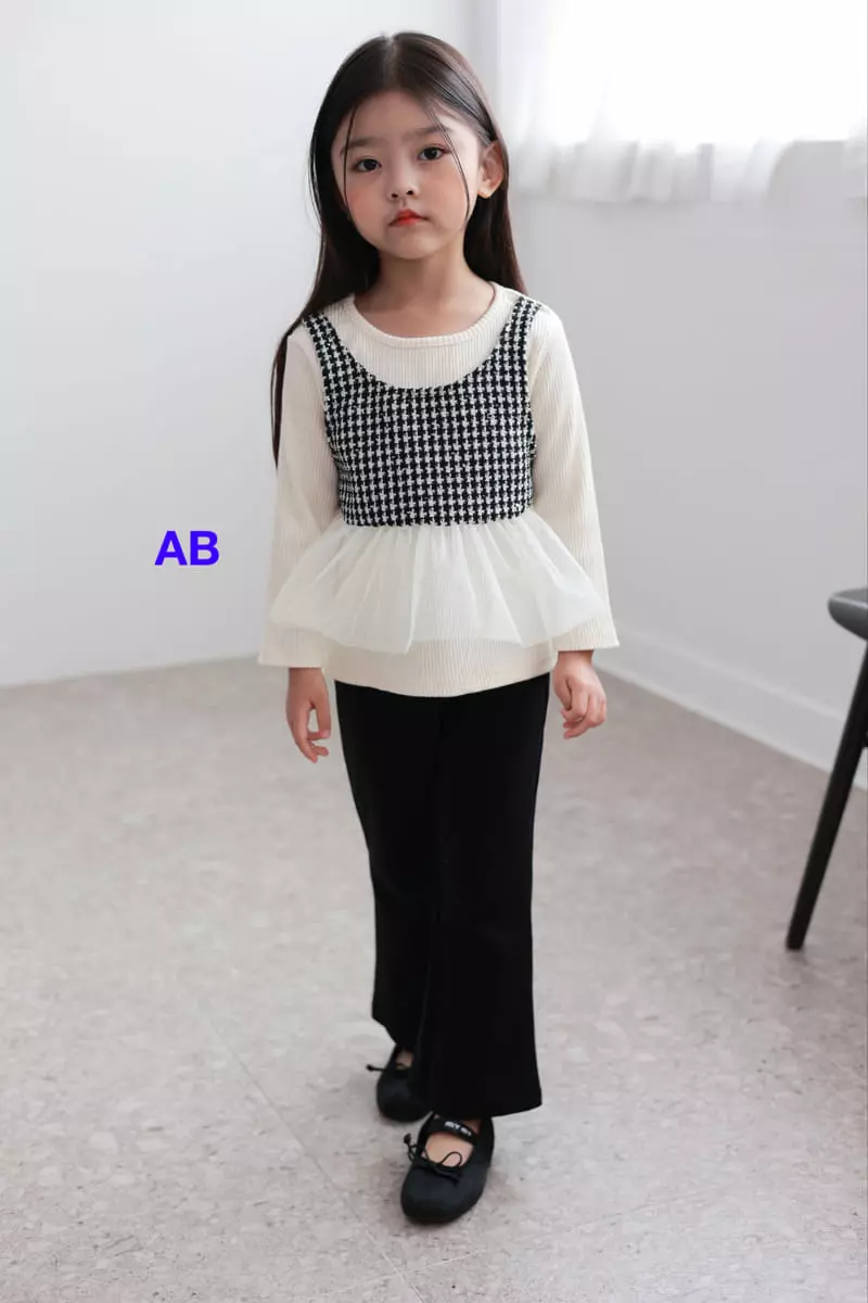 Ab - Korean Children Fashion - #stylishchildhood - Fancy Bustier Tee - 3