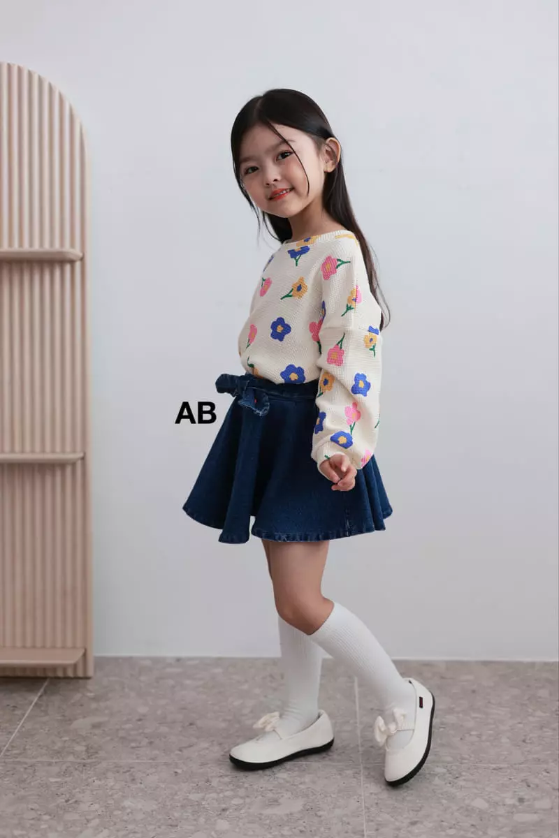 Ab - Korean Children Fashion - #stylishchildhood - Ribbon Whole Skirt - 9