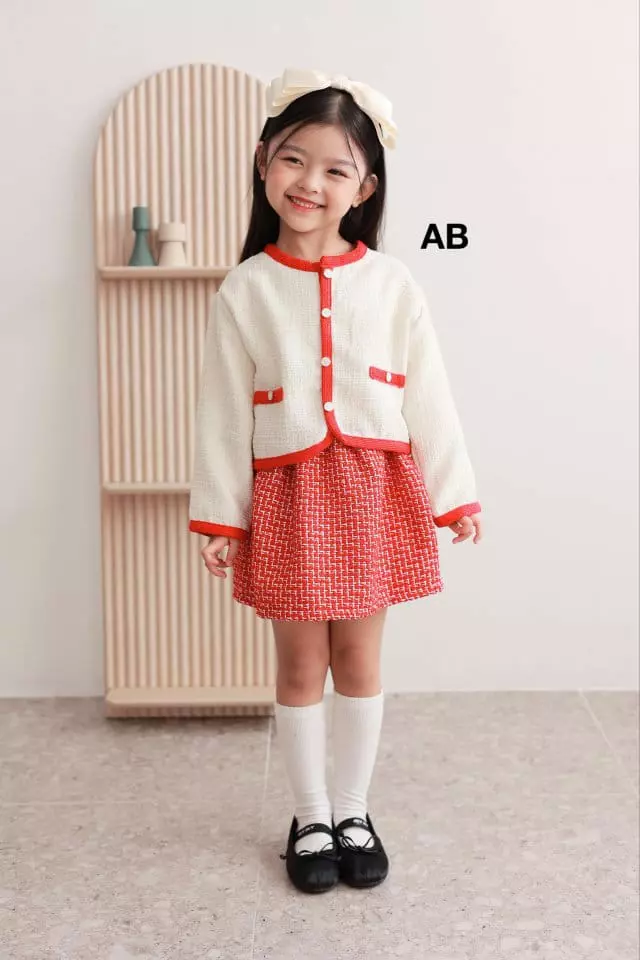 Ab - Korean Children Fashion - #todddlerfashion - Twid Set - 5