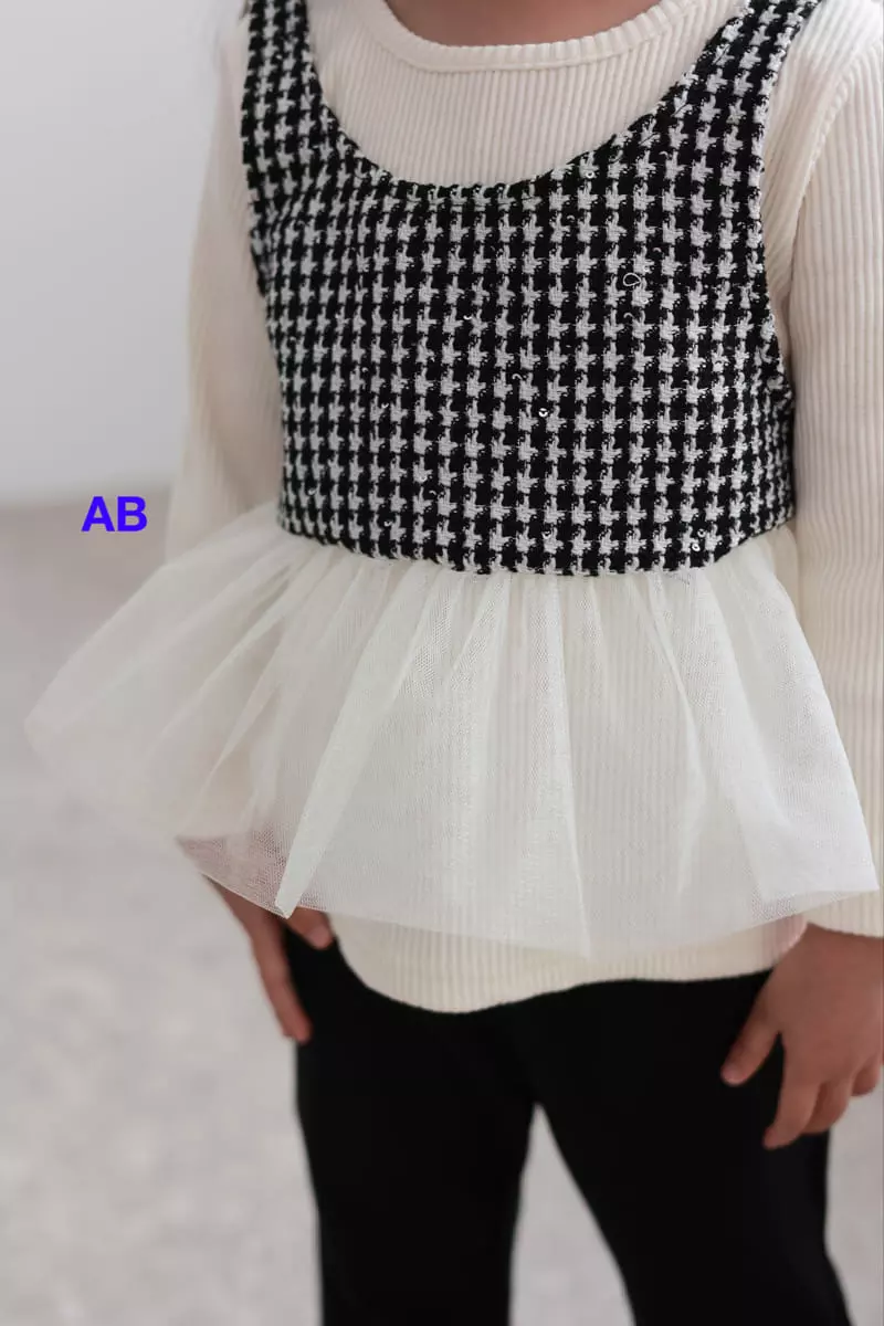 Ab - Korean Children Fashion - #toddlerclothing - Fancy Bustier Tee - 2