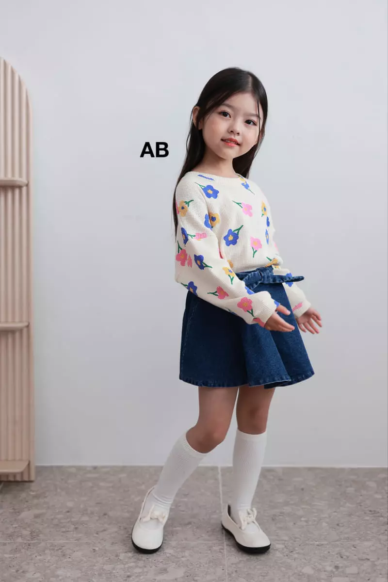 Ab - Korean Children Fashion - #toddlerclothing - Ribbon Whole Skirt - 8