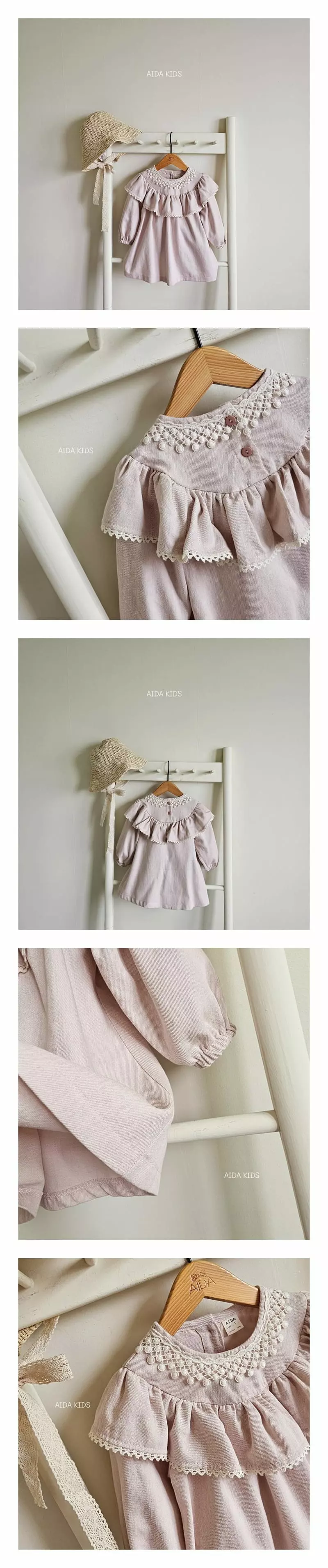 Aida - Korean Children Fashion - #childofig - Big Frill One-piece