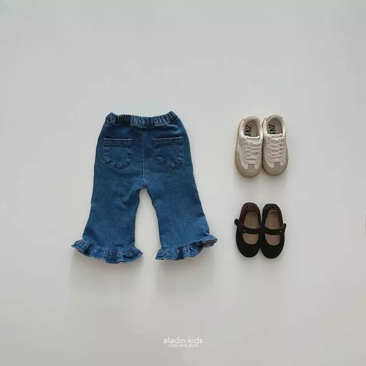 Aladin - Korean Children Fashion - #childofig - Long Frill Pants