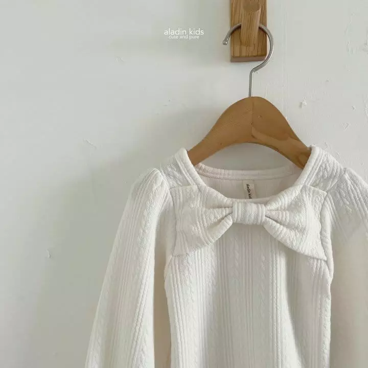 Aladin - Korean Children Fashion - #fashionkids - Petit Ribbon Tee - 3
