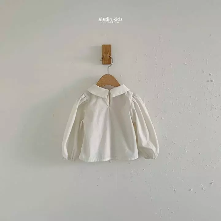 Aladin - Korean Children Fashion - #kidzfashiontrend - Pintuck Blouse - 2