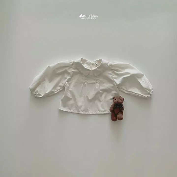 Aladin - Korean Children Fashion - #minifashionista - Pintuck Blouse - 6