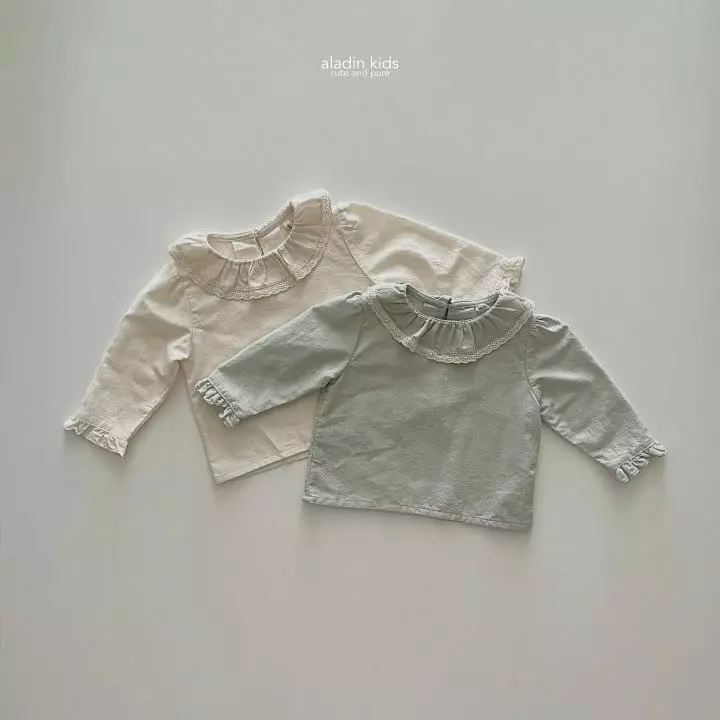 Aladin - Korean Children Fashion - #stylishchildhood - Lora Frill Blouse