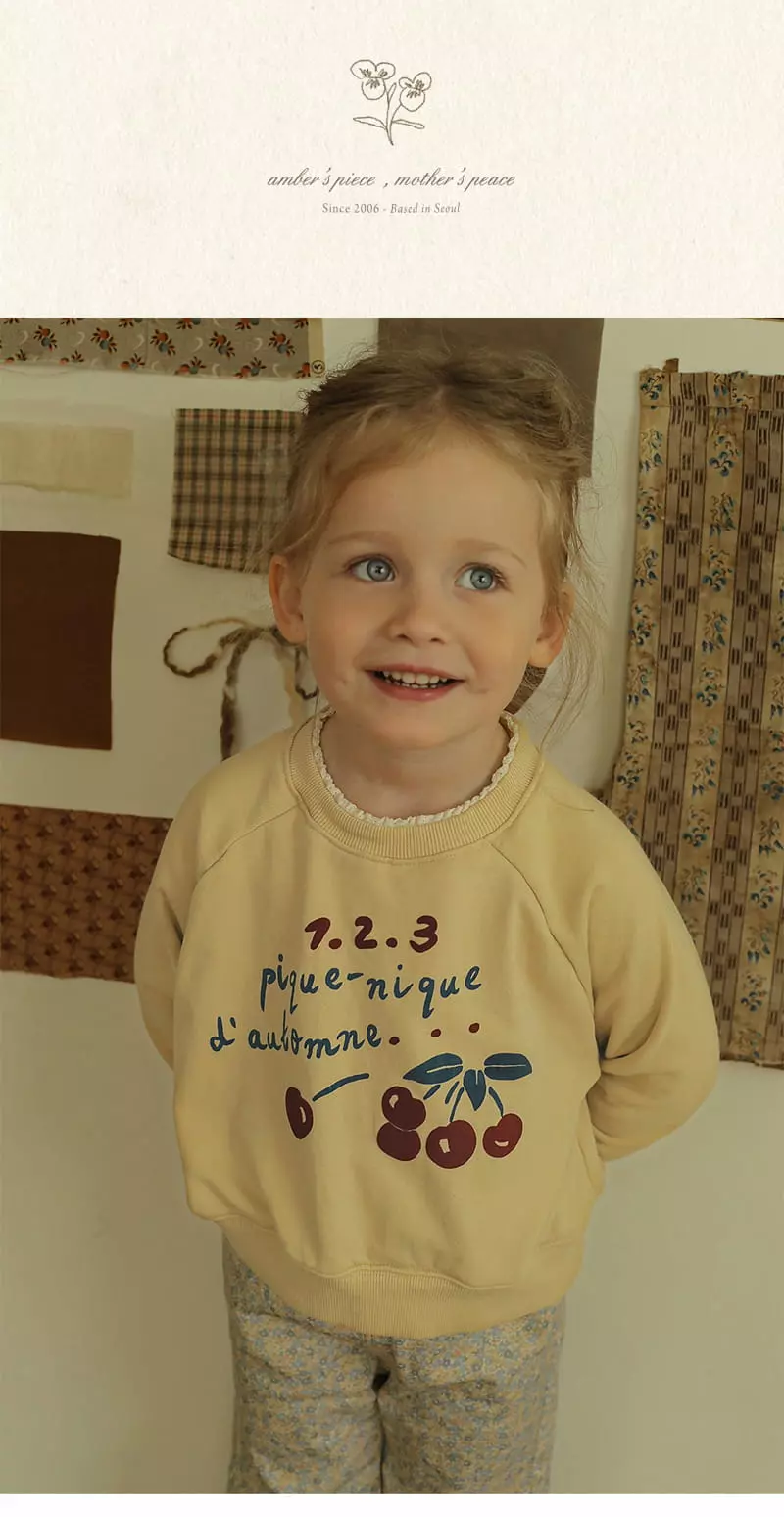 Amber - Korean Children Fashion - #Kfashion4kids - Mov Sweatshurt