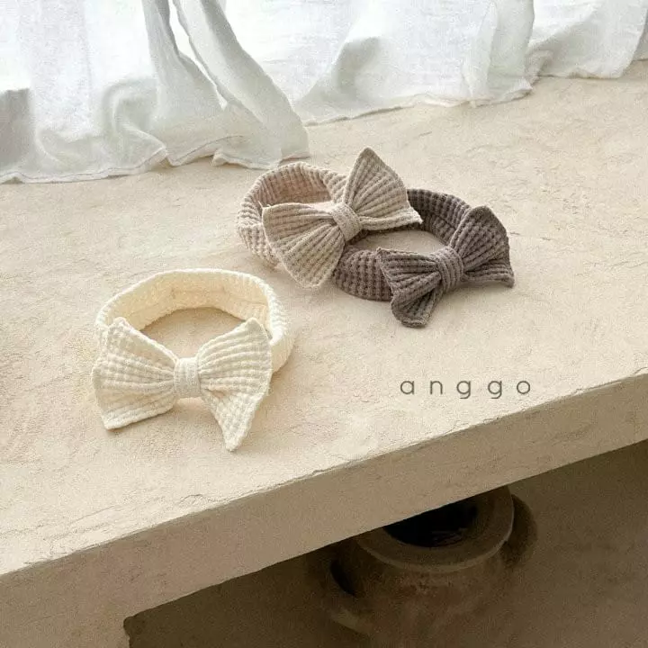 Anggo - Korean Baby Fashion - #babyboutiqueclothing - Bebe Croiffle Hairband