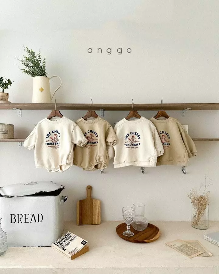 Anggo - Korean Baby Fashion - #babyoutfit - Bebe Cheese Bodysuit - 2
