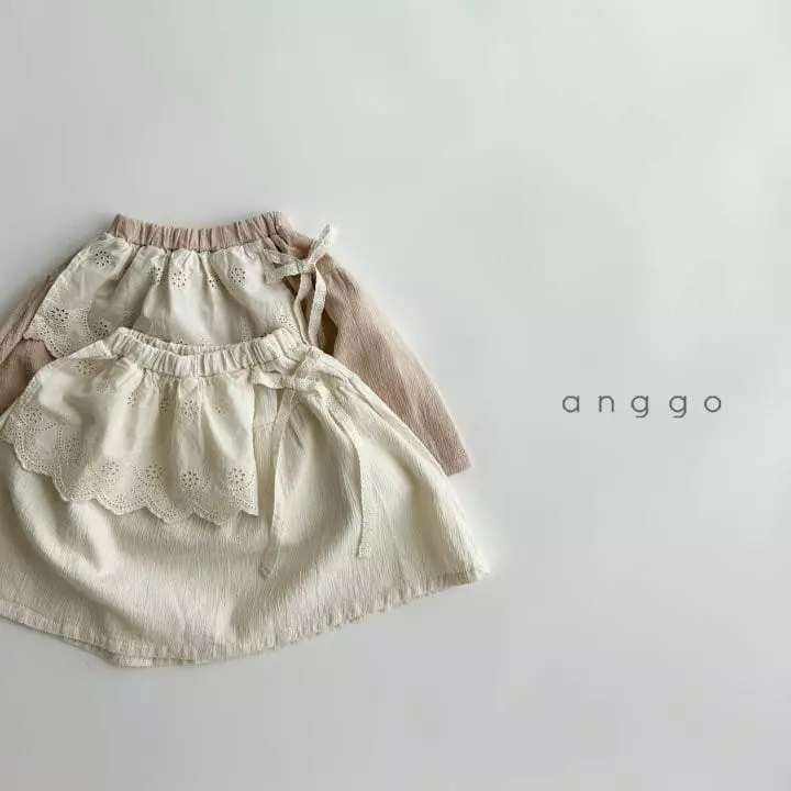Anggo - Korean Children Fashion - #Kfashion4kids - Latte Skirt - 9