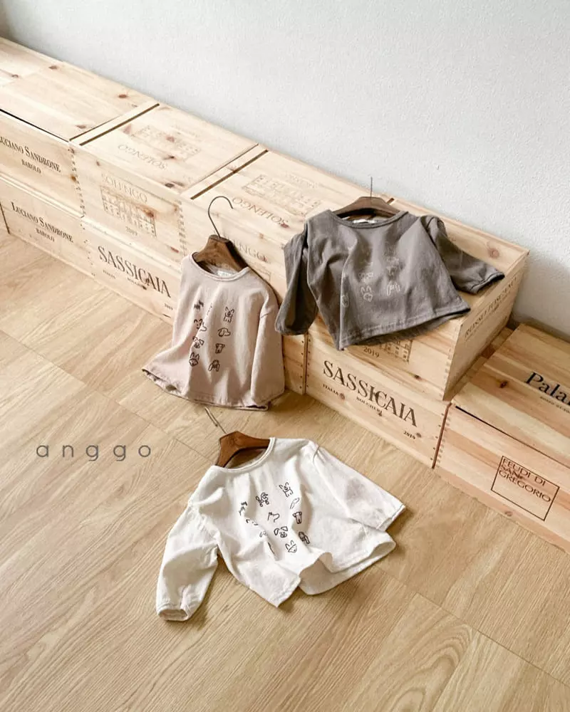 Anggo - Korean Children Fashion - #childofig - Puppy Tee
