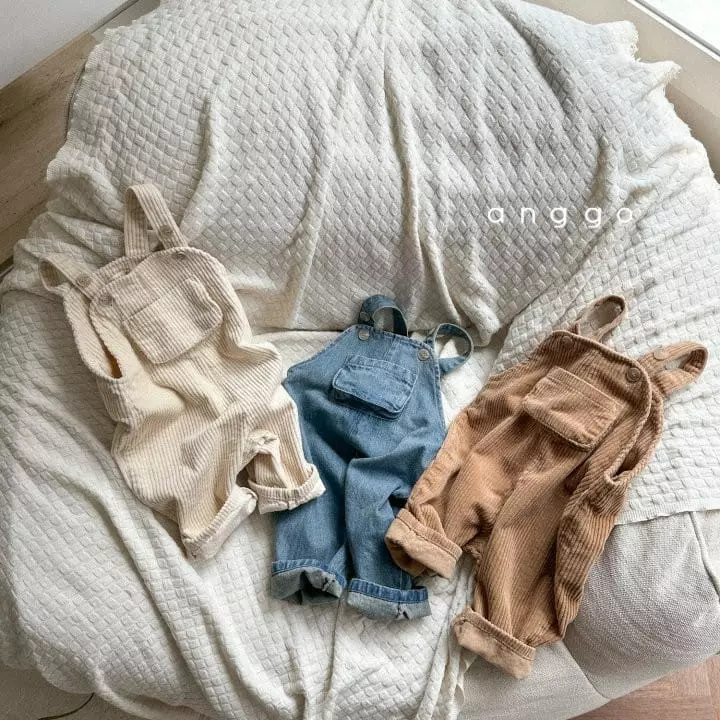 Anggo - Korean Children Fashion - #childrensboutique - Wefers Overalls - 9