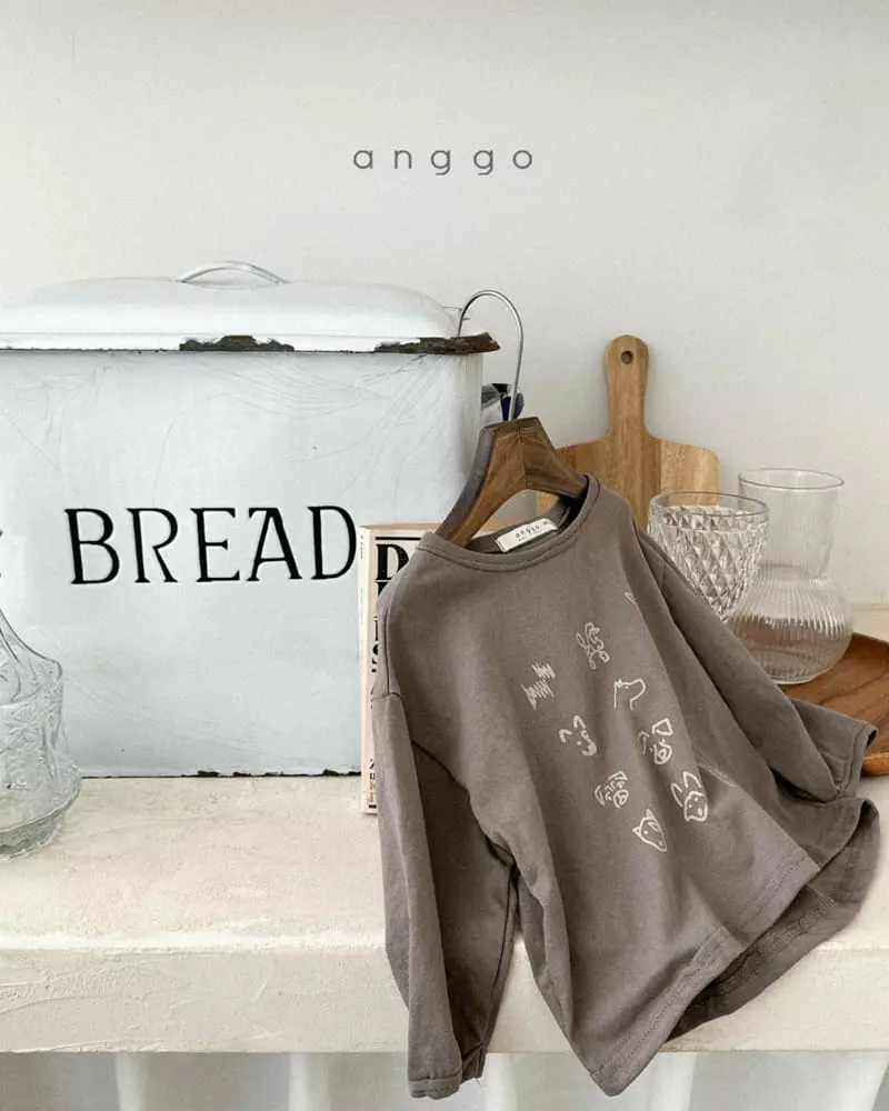 Anggo - Korean Children Fashion - #designkidswear - Puppy Tee - 4