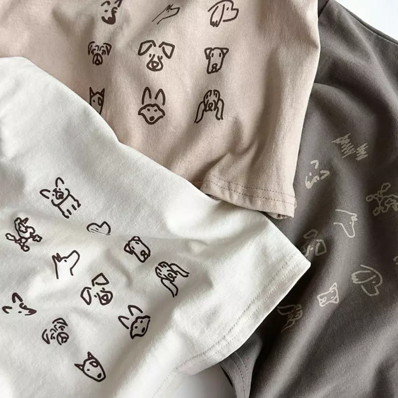 Anggo - Korean Children Fashion - #fashionkids - Puppy Tee - 5