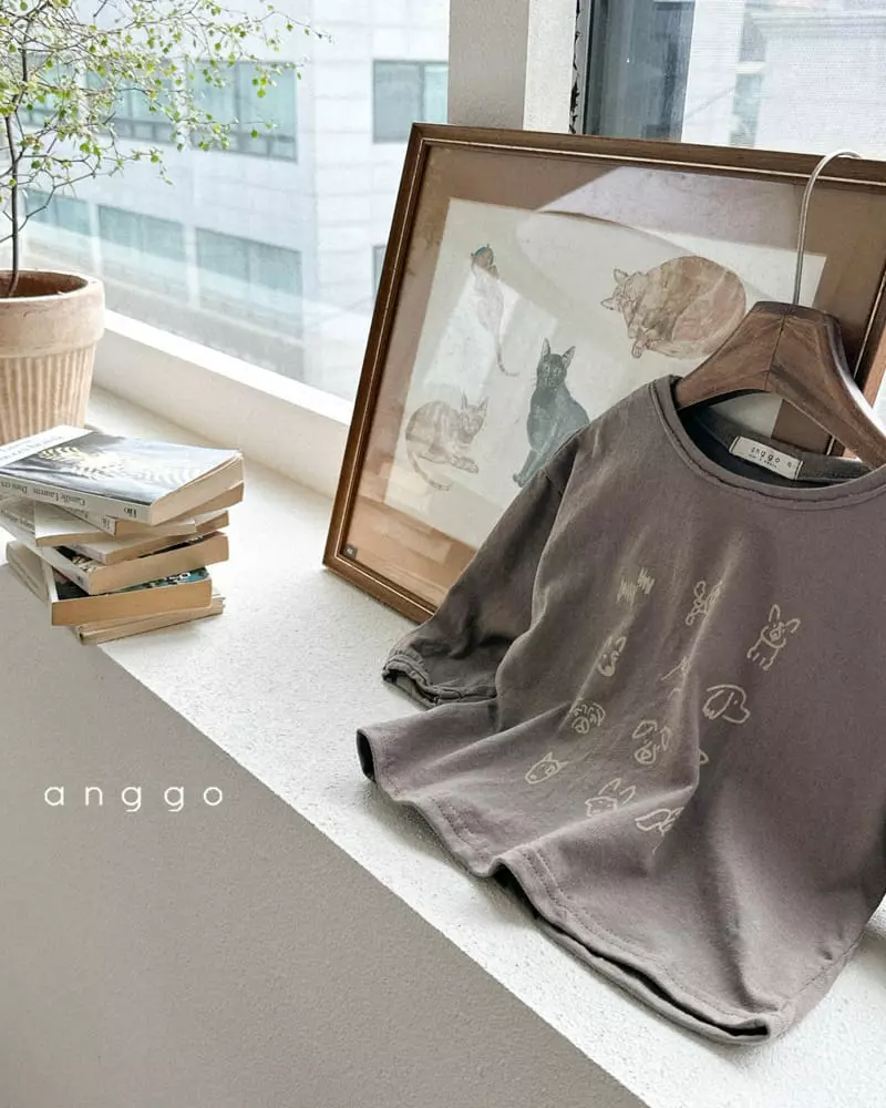 Anggo - Korean Children Fashion - #kidzfashiontrend - Puppy Tee - 8